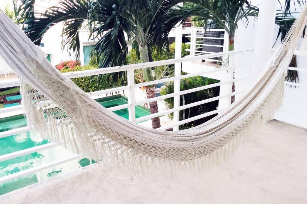 Poolside Tranquil Apartment In Playa Del Carmen Extérieur photo