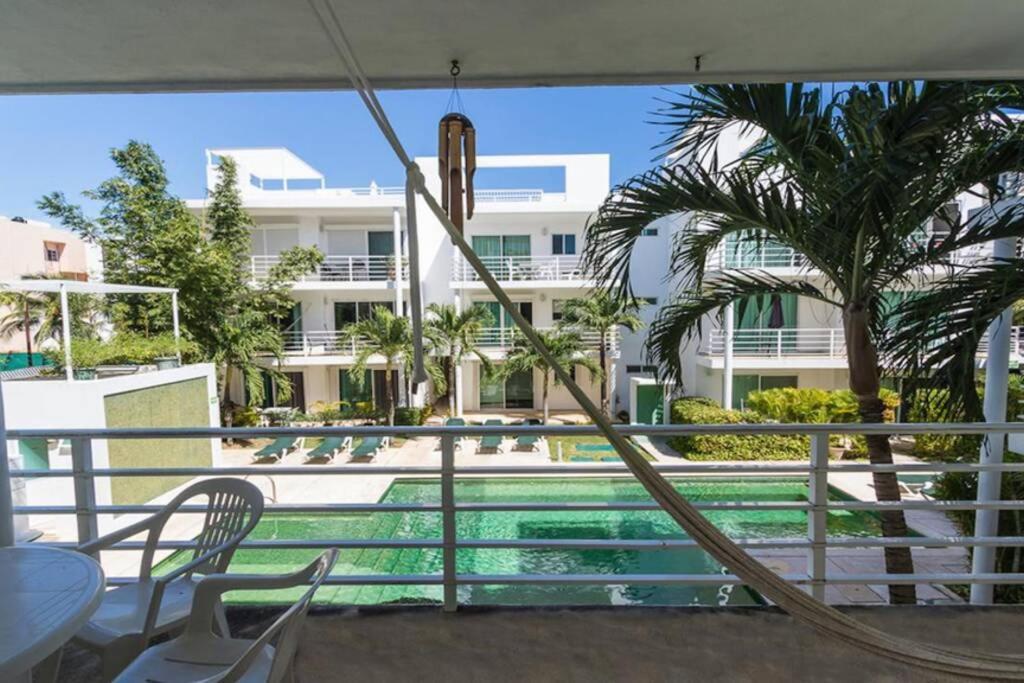Poolside Tranquil Apartment In Playa Del Carmen Extérieur photo