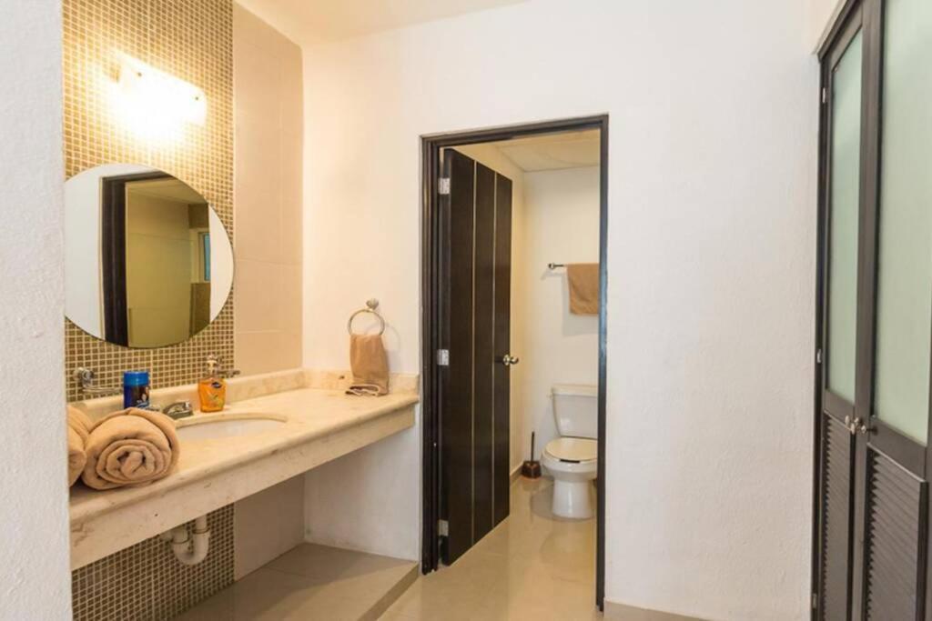Poolside Tranquil Apartment In Playa Del Carmen Extérieur photo